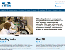 Tablet Screenshot of itmconsulting.com